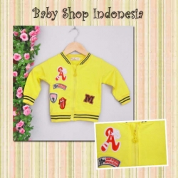 LK072 Jaket Kaos Korea Yellow A 85  large